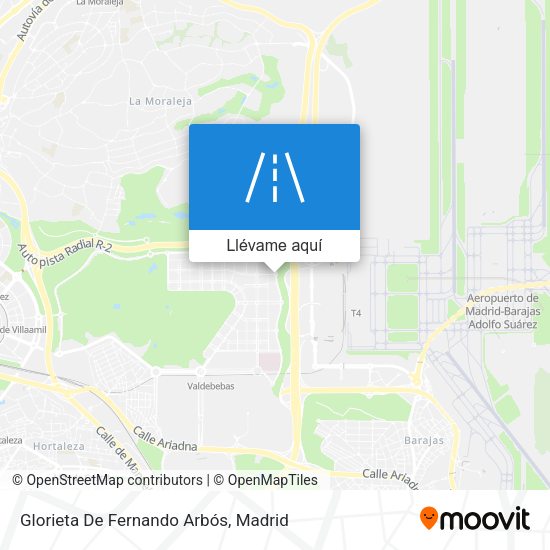 Mapa Glorieta De Fernando Arbós