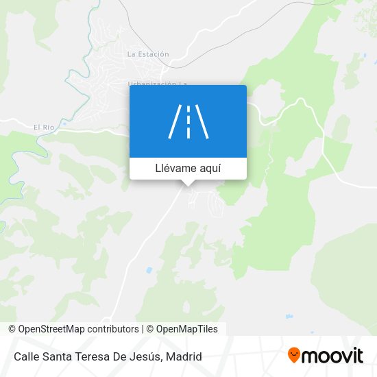 Mapa Calle Santa Teresa De Jesús