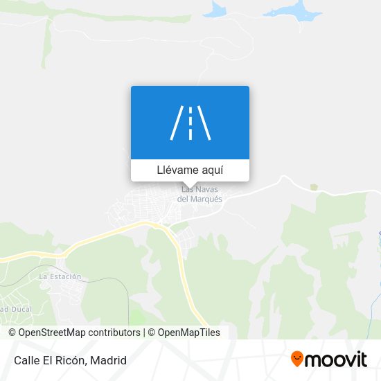 Mapa Calle El Ricón