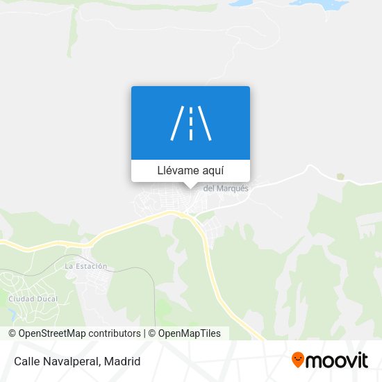 Mapa Calle Navalperal