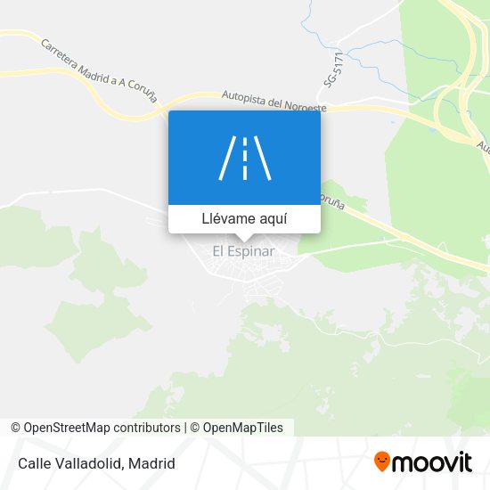 Mapa Calle Valladolid