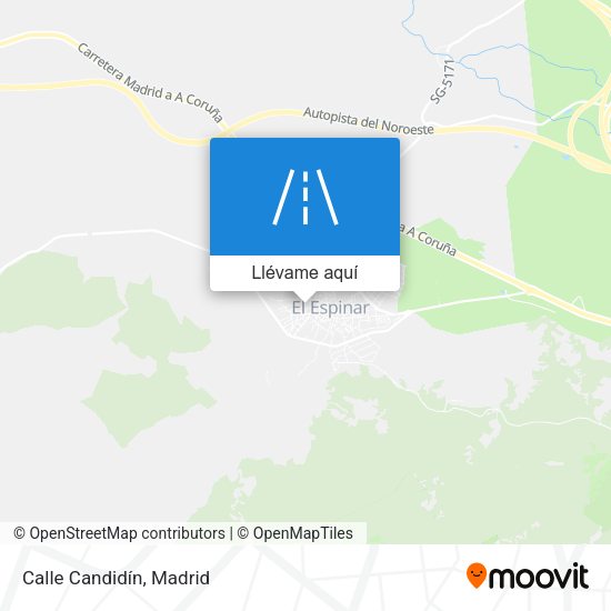 Mapa Calle Candidín