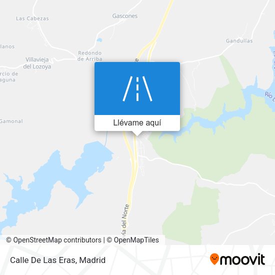Mapa Calle De Las Eras