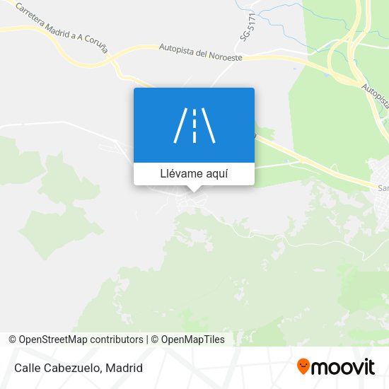 Mapa Calle Cabezuelo