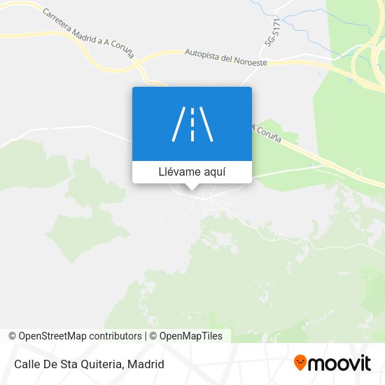 Mapa Calle De Sta Quiteria