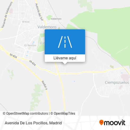 Mapa Avenida De Los Pocillos