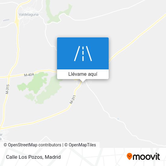 Mapa Calle Los Pozos