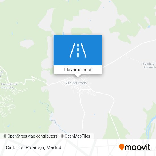 Mapa Calle Del Picañejo