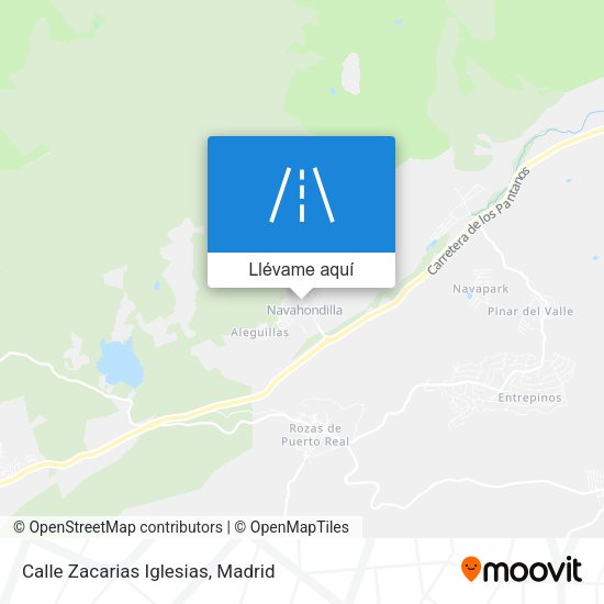 Mapa Calle Zacarias Iglesias