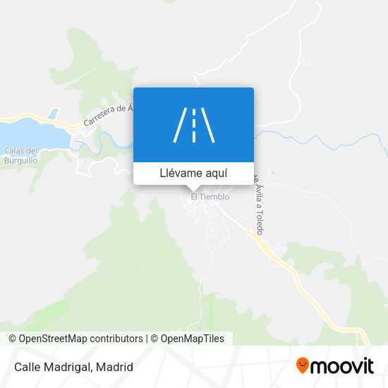 Mapa Calle Madrigal
