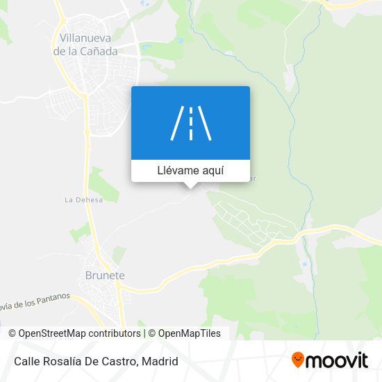 Mapa Calle Rosalía De Castro