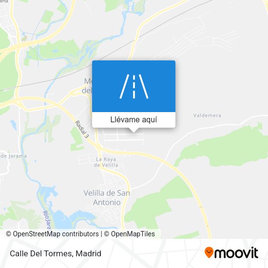 Mapa Calle Del Tormes