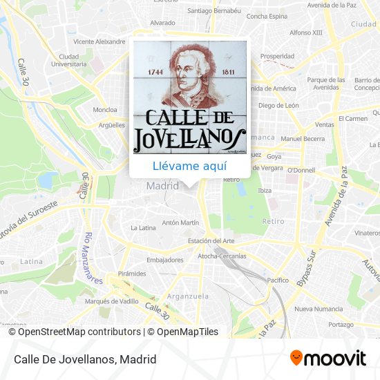 Mapa Calle De Jovellanos