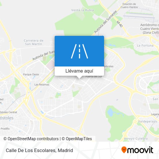 Mapa Calle De Los Escolares