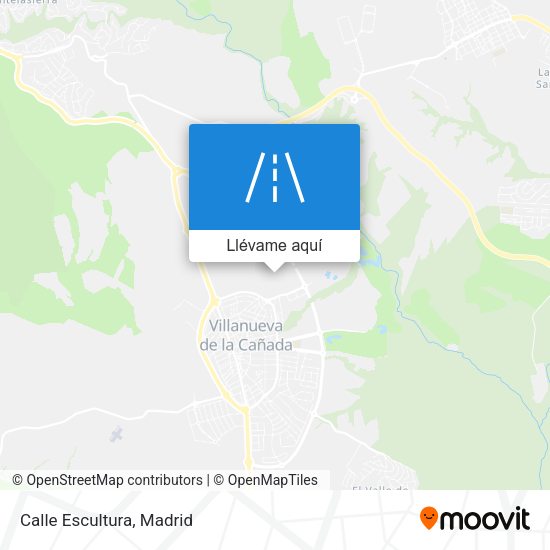 Mapa Calle Escultura