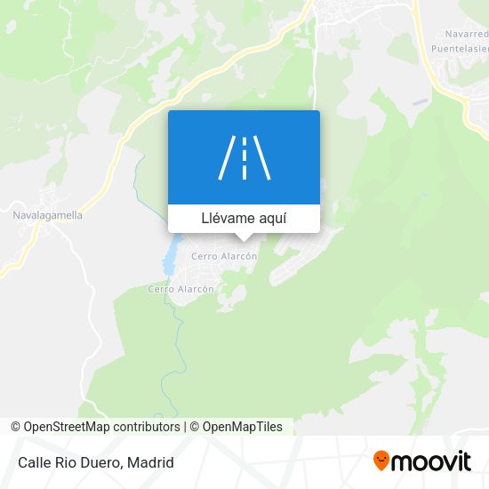 Mapa Calle Rio Duero