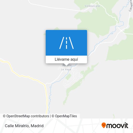 Mapa Calle Miralrío