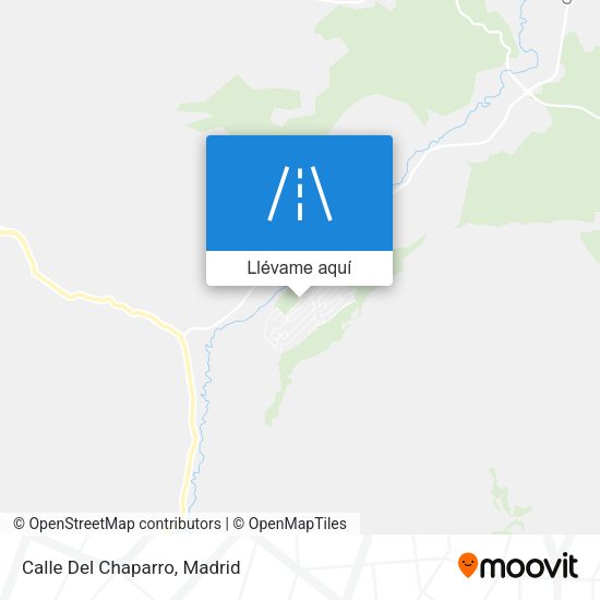 Mapa Calle Del Chaparro