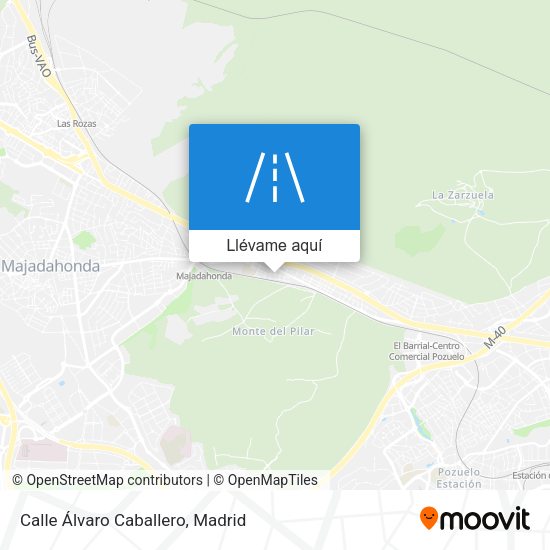 Mapa Calle Álvaro Caballero