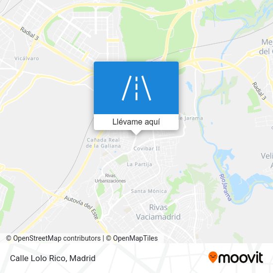 Mapa Calle Lolo Rico