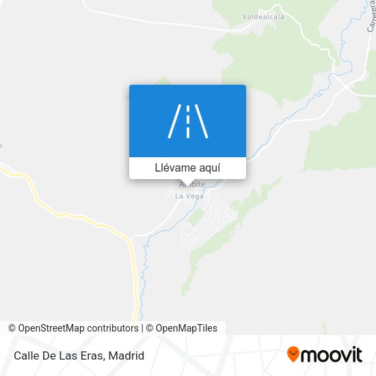 Mapa Calle De Las Eras