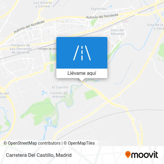 Mapa Carretera Del Castillo