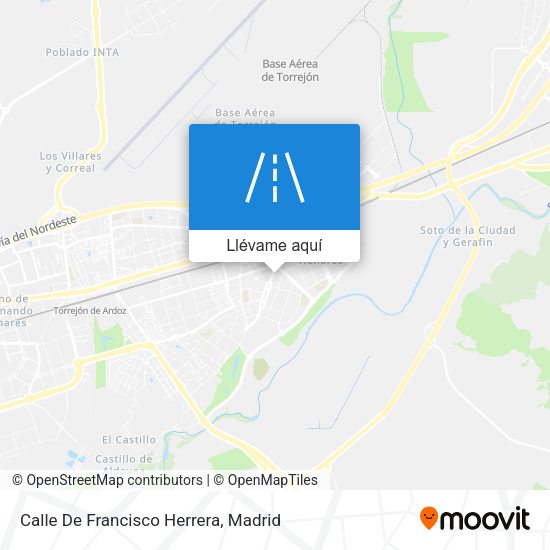 Mapa Calle De Francisco Herrera