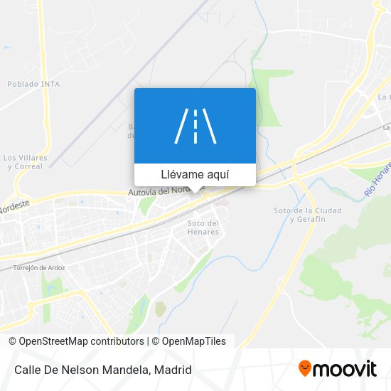 Mapa Calle De Nelson Mandela
