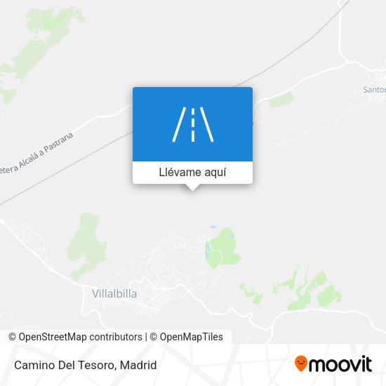 Mapa Camino Del Tesoro