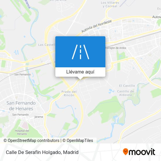 Mapa Calle De Serafín Holgado