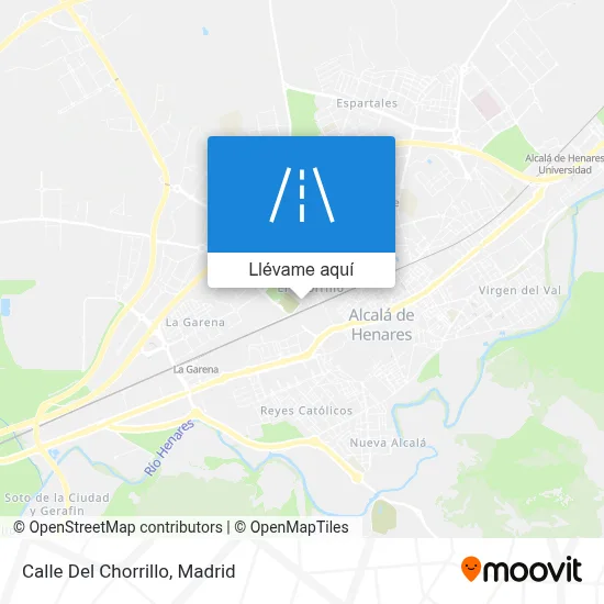 Mapa Calle Del Chorrillo