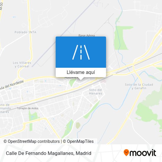 Mapa Calle De Fernando Magallanes