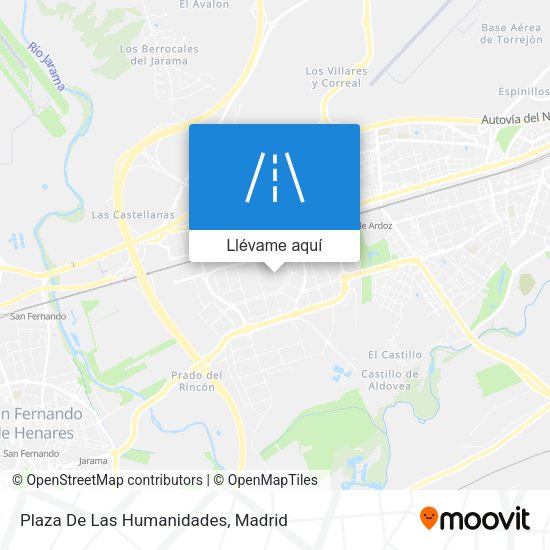 Mapa Plaza De Las Humanidades