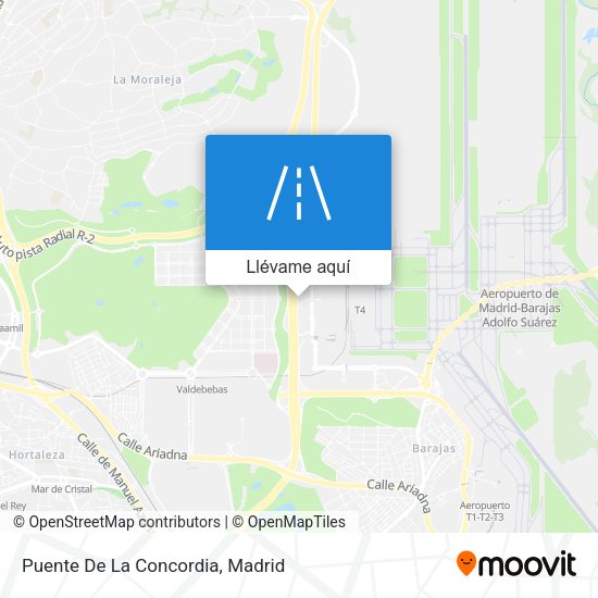 Mapa Puente De La Concordia