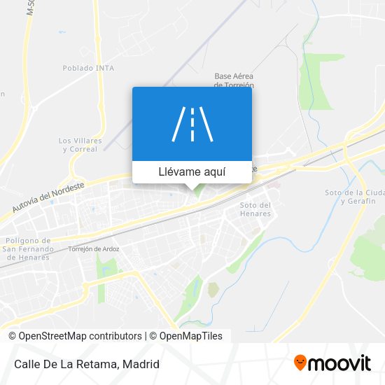 Mapa Calle De La Retama