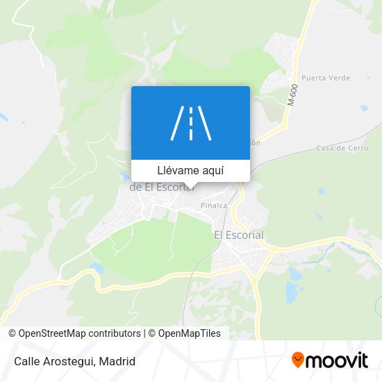 Mapa Calle Arostegui