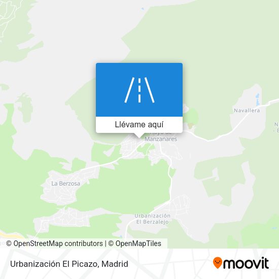 Mapa Urbanización El Picazo