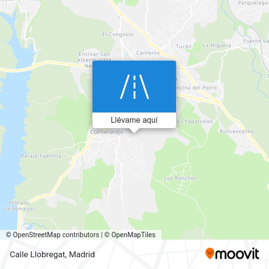 Mapa Calle Llobregat