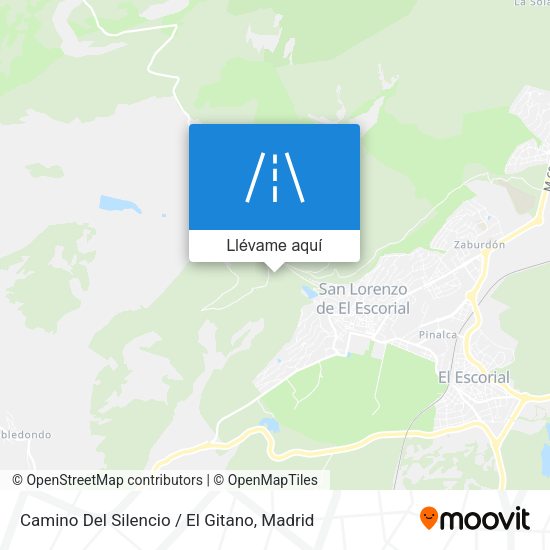 Mapa Camino Del Silencio / El Gitano