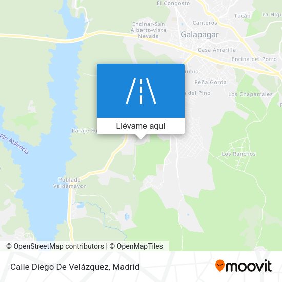 Mapa Calle Diego De Velázquez