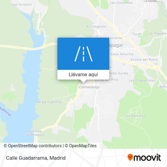 Mapa Calle Guadarrama