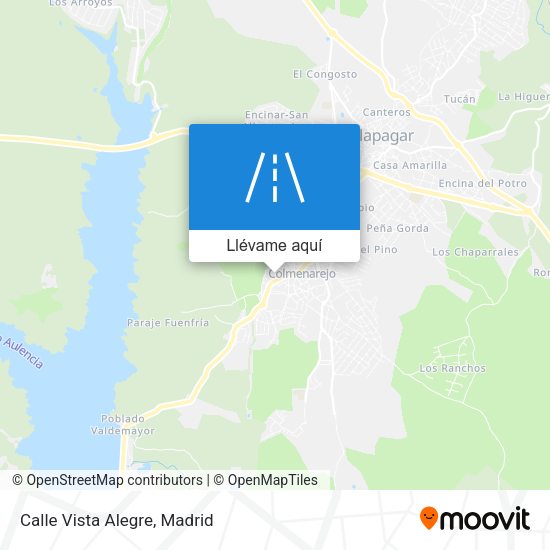Mapa Calle Vista Alegre