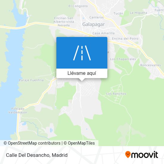 Mapa Calle Del Desancho