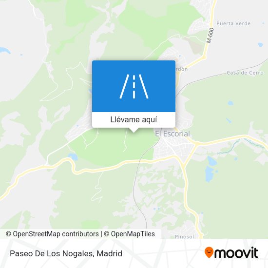 Mapa Paseo De Los Nogales