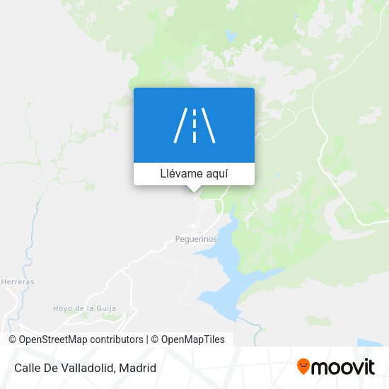 Mapa Calle De Valladolid