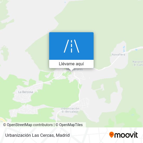 Mapa Urbanización Las Cercas