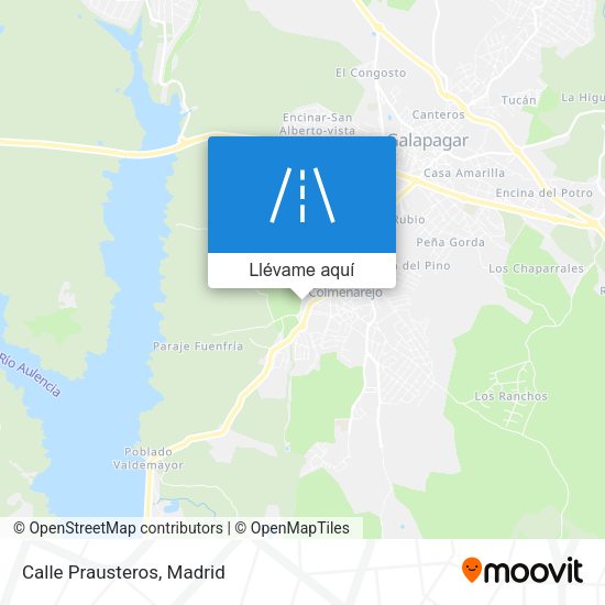 Mapa Calle Prausteros