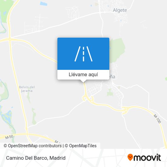 Mapa Camino Del Barco