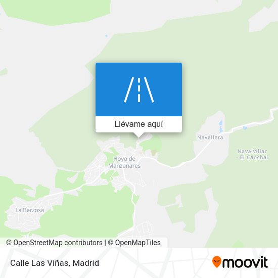 Mapa Calle Las Viñas
