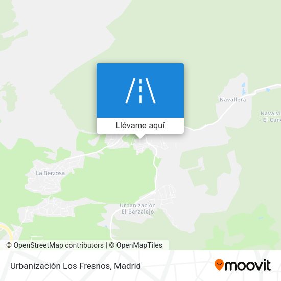 Mapa Urbanización Los Fresnos